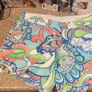 Lilly Pulitzer Multicolor Paisley Athletic Shorts